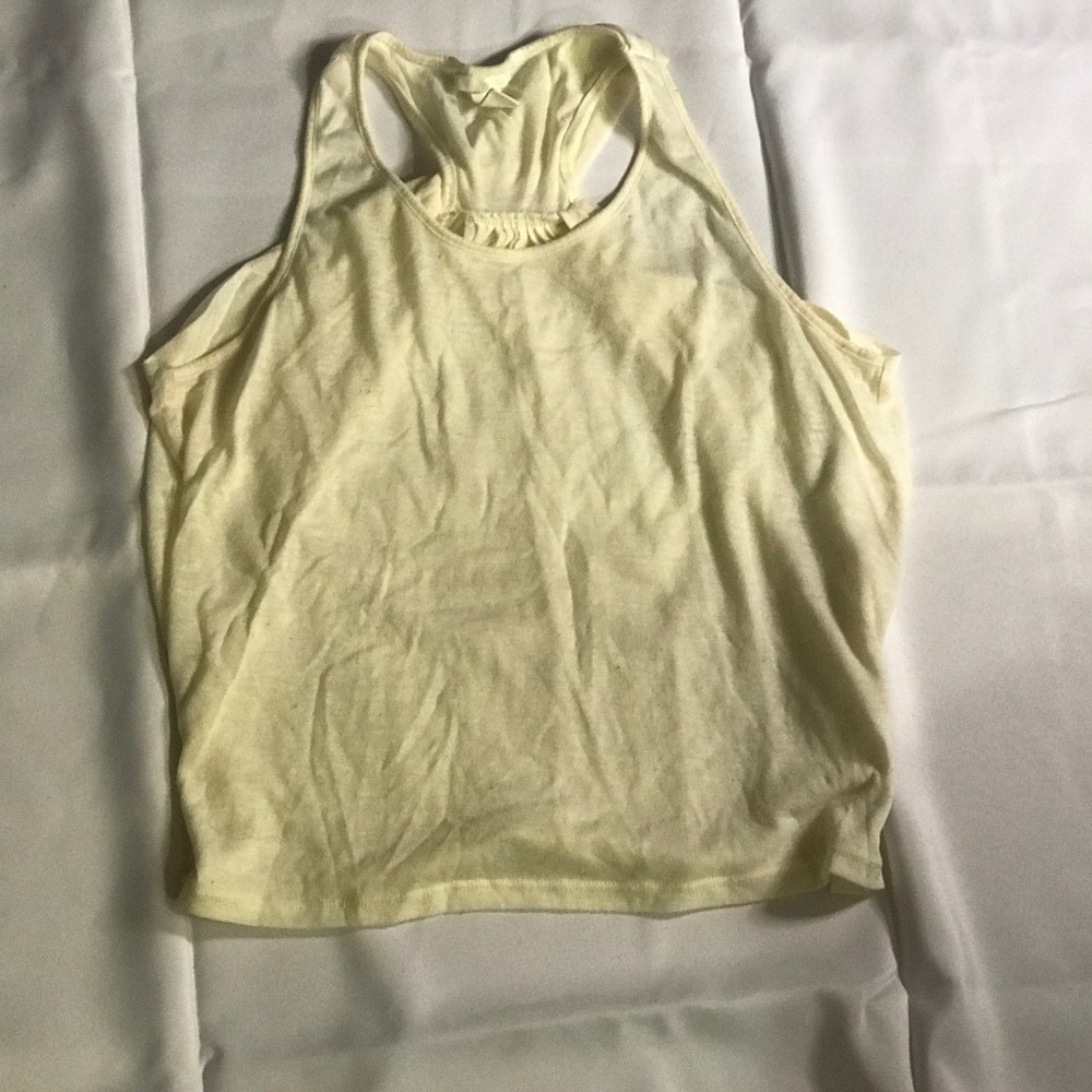 Yellow tank top